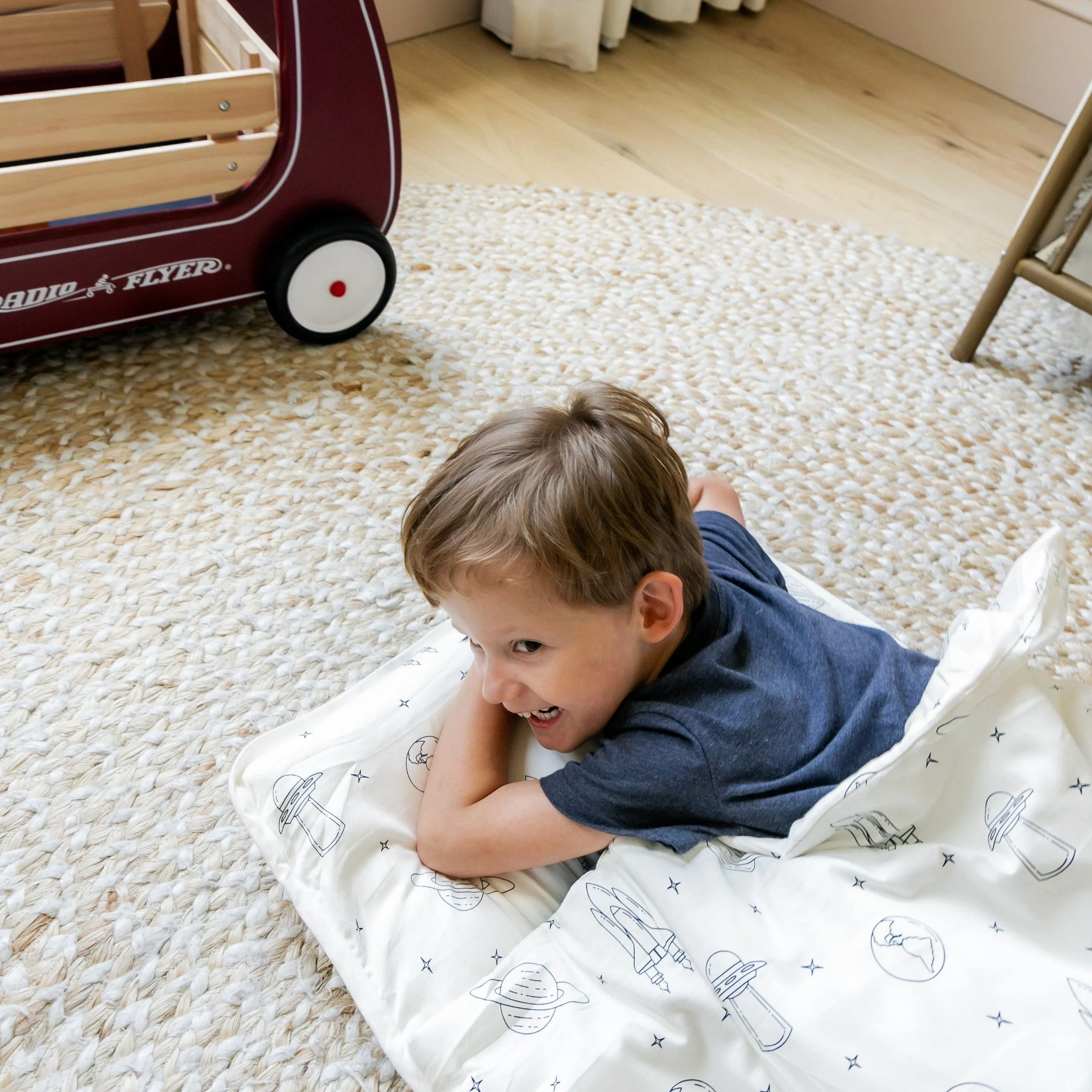Organic Cozy Comfort Nap Mat - Astro - Image 5
