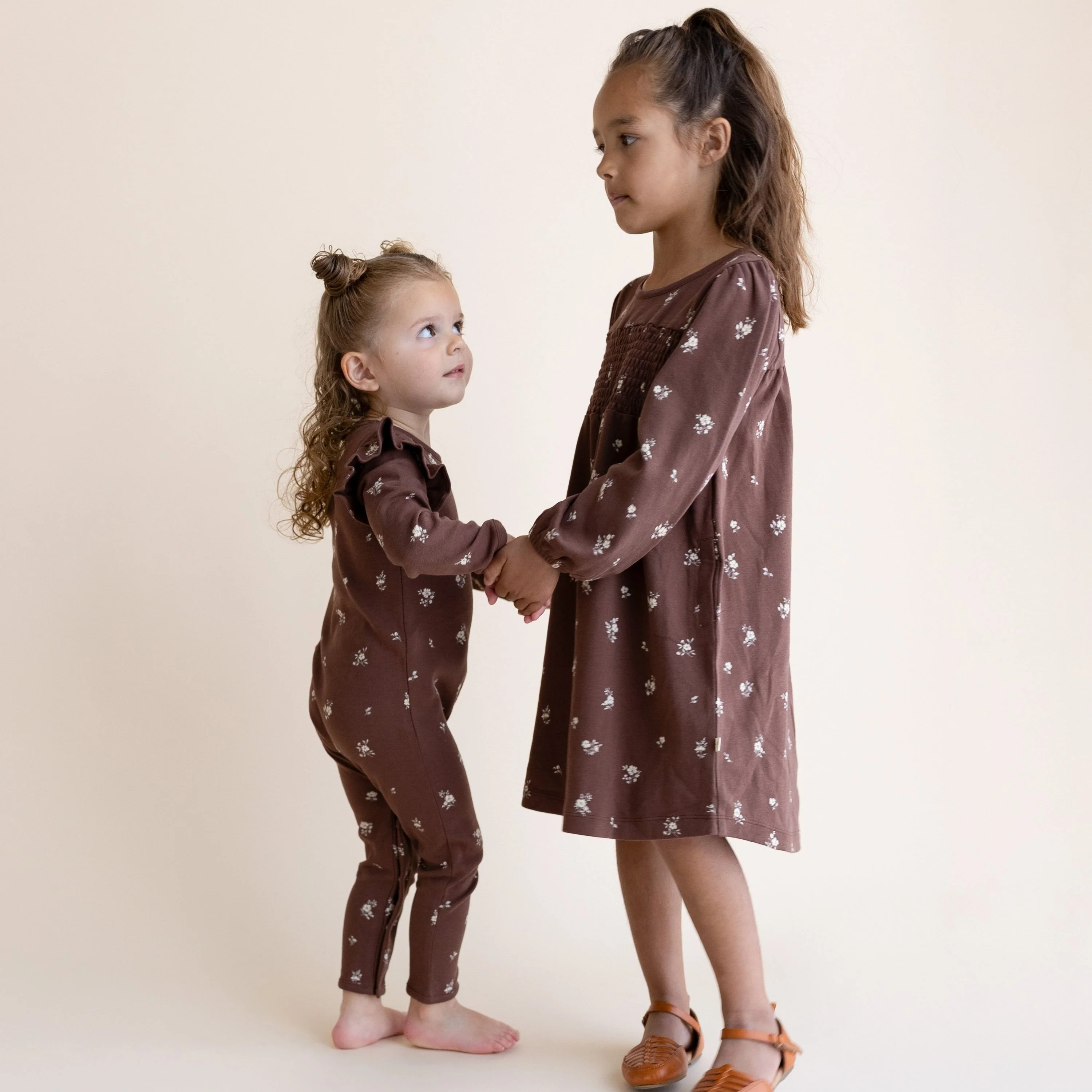 Organic Smocked Sundress - Birch - Image 3